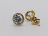 Colored Stone Earring
