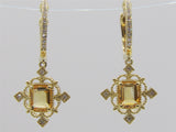 Colored Stone Earring