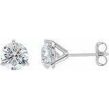 14K White Gold 1/3 CTW Natural Diamond Stud Earrings