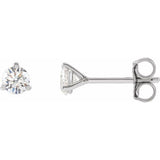 14K White Gold 1/3 CTW Lab-Grown Diamond Stud Earrings