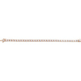 14K Rose Gold 10 CTW Lab-Grown Diamond Line 7 1/4" Bracelet