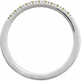 Sterling Silver Natural Peridot Stackable Ring
