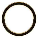 18K Yellow Gold 2 mm Comfort-Fit Flat Band Size 6