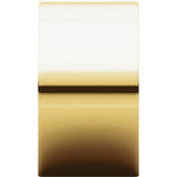 14K Yellow Gold 13 mm Comfort-Fit Flat Band Size 8.5