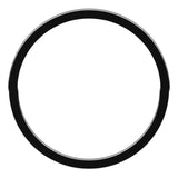 10K White Gold 1 mm Flat Band Size 11