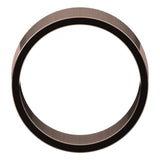 10K Rose Gold 10 mm Flat Band Size 11