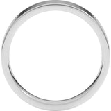 Sterling Silver 5 mm Lightweight Comfort-Fit Flat Band Size 11