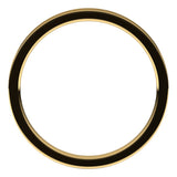 18K Yellow Gold 2 mm Flat Comfort Fit Light Band Size 4