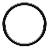 14K White Gold 2 mm Flat Comfort Fit Light Band Size 5