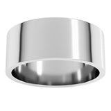 Continuum Sterling Silver 8 mm Flat Band Size 9.5