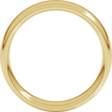 14K Yellow Gold 5 mm Comfort-Fit European-Style Band Size 8.5