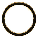 14K Yellow Gold 2.5 mm Comfort-Fit Flat Band Size 6