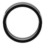 Sterling Silver 8 mm Comfort-Fit Flat Band Size 10.5