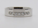 Diamond Wedding Bands  -  Men'