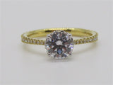 Diamond Semi-Mount Ring