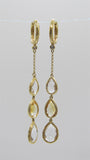 Colored Stone Earring