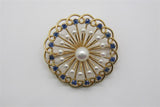 Colored Stone Pins & Brooche