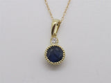 Colored Stone Pendant