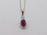 Colored Stone Pendant
