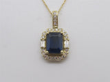 Colored Stone Pendant