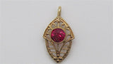Colored Stone Pendant