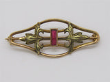 Colored Stone Pins & Brooche