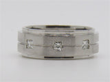 Diamond Wedding Bands  -  Men'