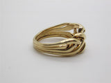 Gold Fashion Ring  -  Men'