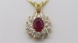 Colored Stone Pendant
