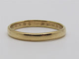 Gold Wedding Band