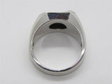 Colored Stone Rings  -  Men'