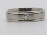 Diamond Wedding Bands  -  Men'
