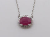 Colored Stone Pendant