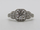 Diamond Semi-Mount Ring