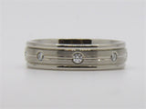 Diamond Wedding Bands  -  Men'