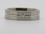 Diamond Wedding Bands  -  Men'