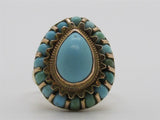Colored Stone Rings  -  Women'