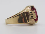 Colored Stone Rings  -  Men'