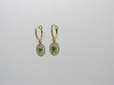 Colored Stone Earring