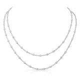 Uneek 32-Inch Diamonds-by-the-Yard Necklace