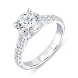 Uneek Timeless Collection Straight Engagement Ring