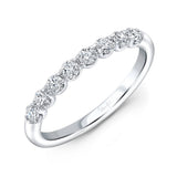 Uneek Timeless Collection 1-Row Round 0 Wedding Ring