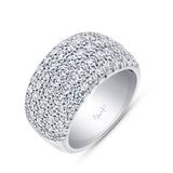 Uneek Bouquet Collection Multi-Row Anniversary Ring