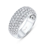 Uneek Bouquet Collection Multi-Row Anniversary Ring