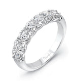 Uneek Best of the Best Collection Seven-Stone Diamond Wedding Ring